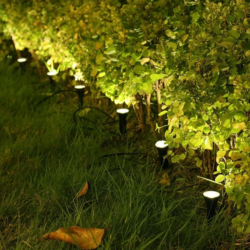 Solar In-Ground Lights: Outdoor Waterproof Landscape Lighting 10 pack
