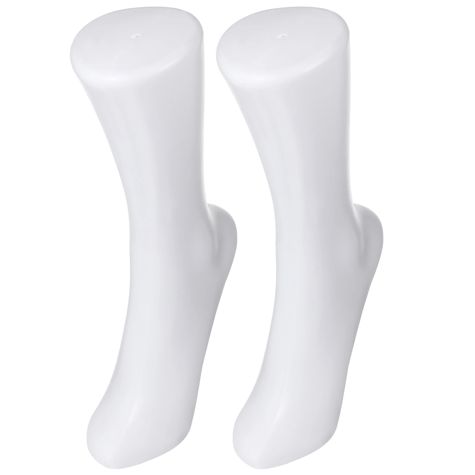 2pcs NEW Foot Sock Mannequin Foot Mold Women'S Socks Photo Display Short Leg Mold Props Woman Sock Display Mannequin Feet Model