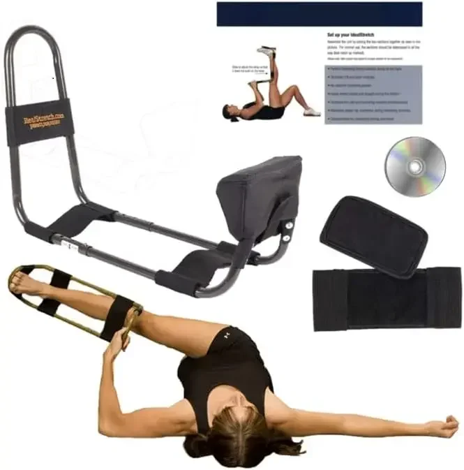 

th Stretcher Device - Hamstring & Calf Stretcher Reduces Pain & Provides Deep Knee Stretch