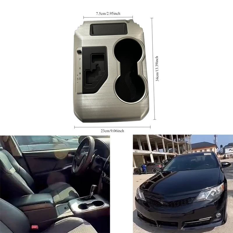 

Для camry для центральной консоли Toyota, деревянная накладка переключения передач, сменная накладка MT, аксессуары для интерьера