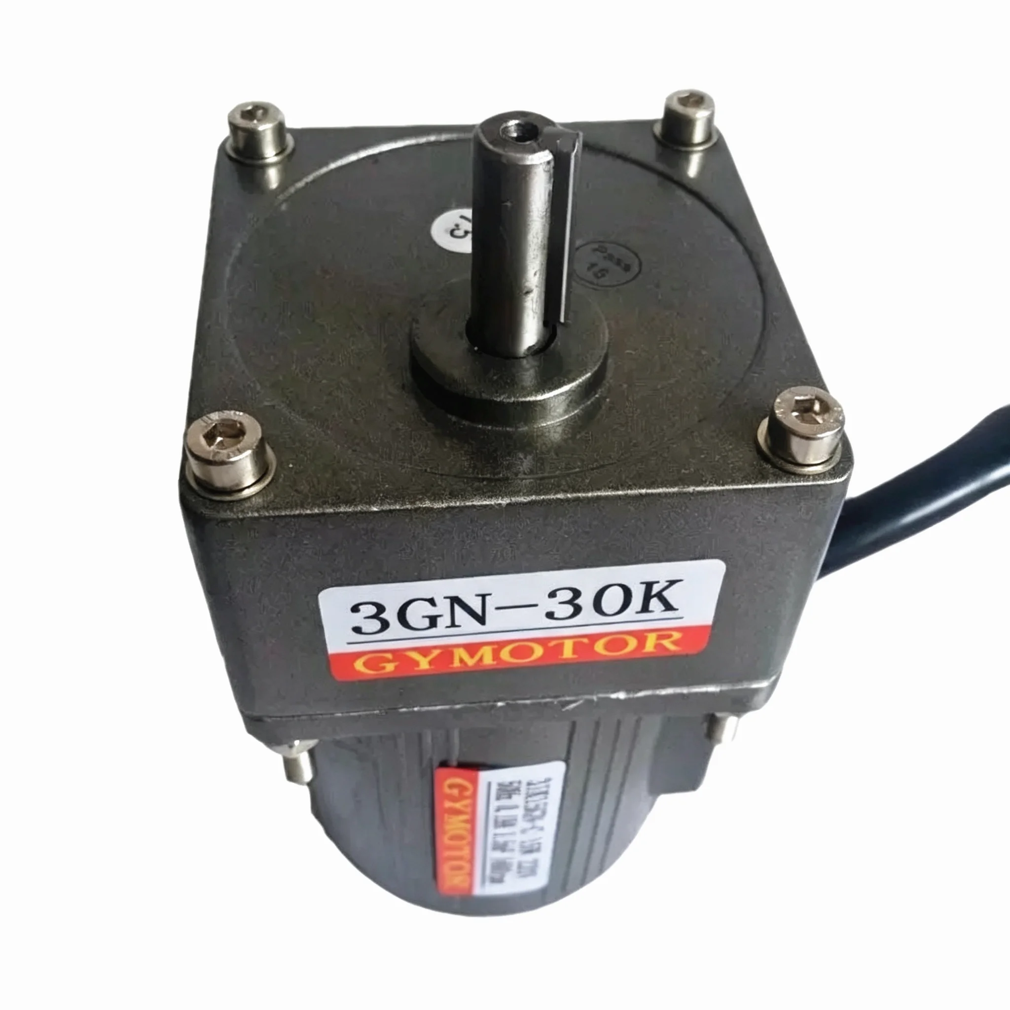 15W AC 110V Single Phase Variabale Speed Shaft Diameter 10mm Gear Motor 3GN Gearbox Adjustable Speed AC Motor