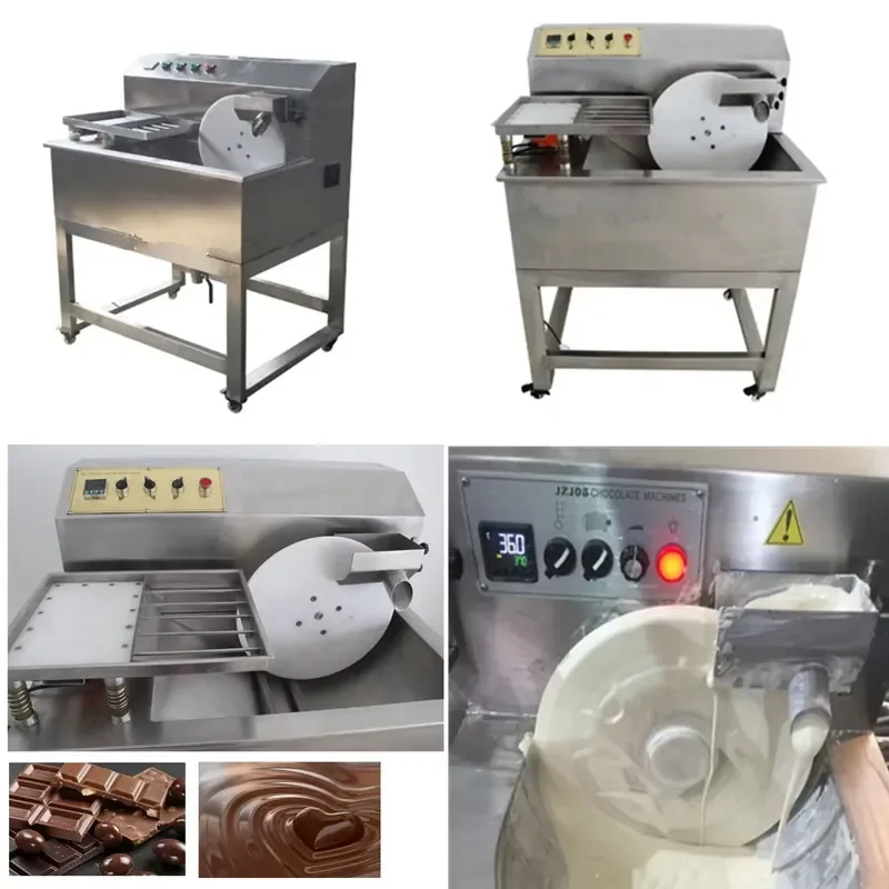 for 5L 8L 30L 60L Professional Melting Equipment Automatic Chocolate Thermostat and Coating Machine