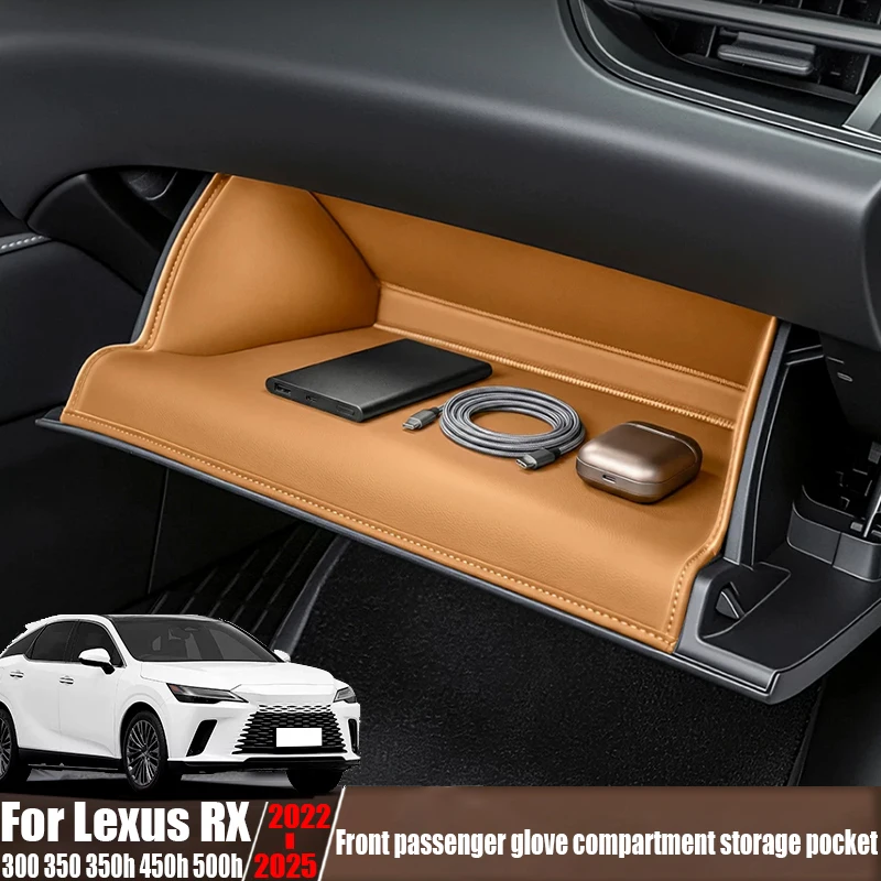 

Passenger glove box storage pad wear-resistant pad car interior modification parts For Lexus RX 300 350 350h 450h 500h 2022-2025