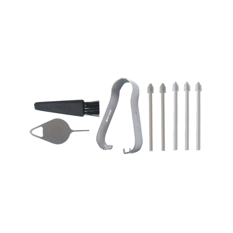 5x lápis substituível nib para samsung galaxy tab s8 s8 mais stylus toque caneta mão ponta wear resistente remoção pinças conjunto de ferramentas