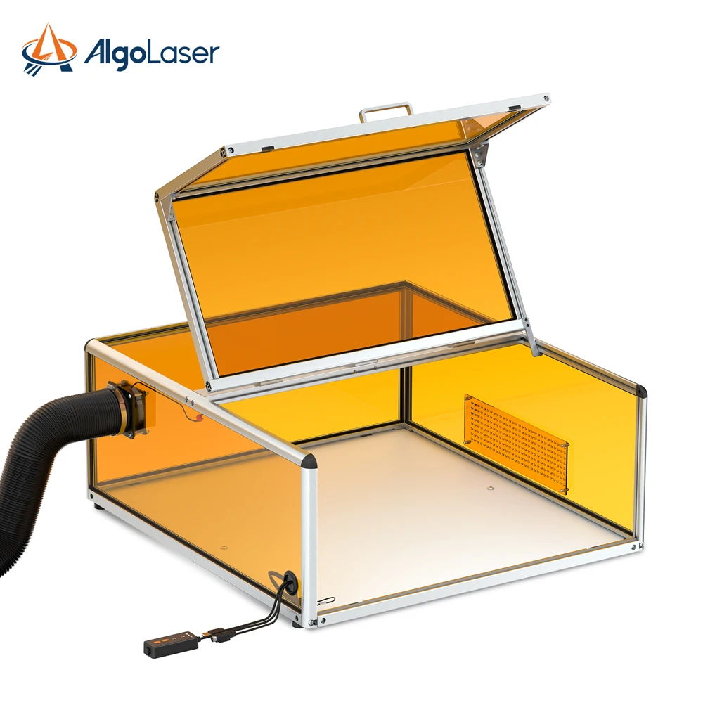 Laser Engraver Smart Protection Enclosure Class 1 Fireproof Protective Cover Auto Shutoff/Smart Lighting/Auto Position HD Camera