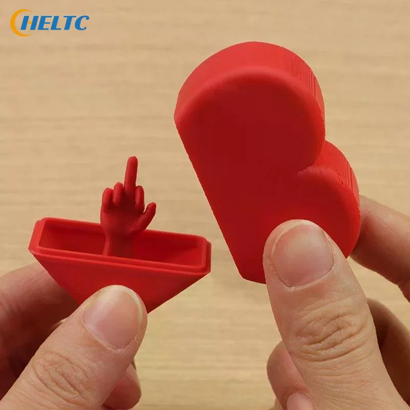 3D Printed Heart Shaped Surprise Box Funny  Hidden Decor Novelty Prank Toy Romantic Joke Gift For Valentine