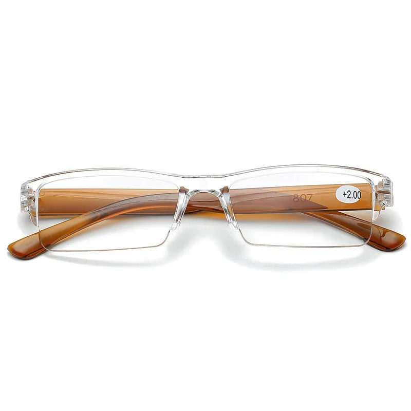 Lunettes de lecture carrées portables pour hommes et femmes, lunettes presbytes, ultra légères, résistantes, + 1, + 1.5, + 2, + 2.5, + 3, + 3.5, + 4