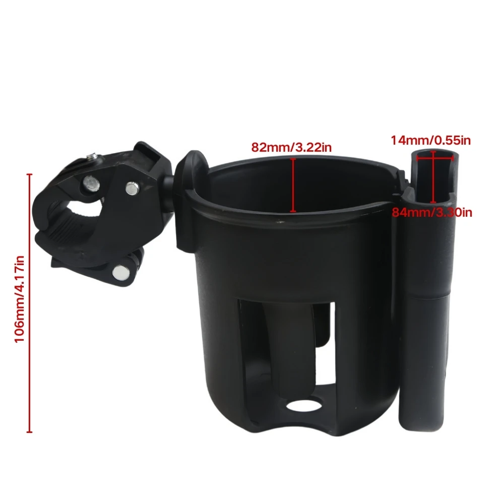 Motorcycle Cup Holder Handlebar Mount Drink Holder For Bike Scooter ATV Universal Water Bottle Holder - view 3