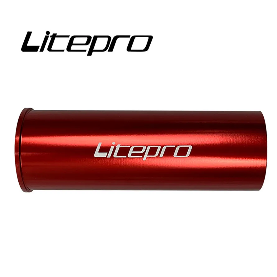 Litepro Bike 33.9mm Seatpost Protector Cover Folding Bicycle Aluminum Alloy Seat Tube Protective Sleeve Shim Bushing