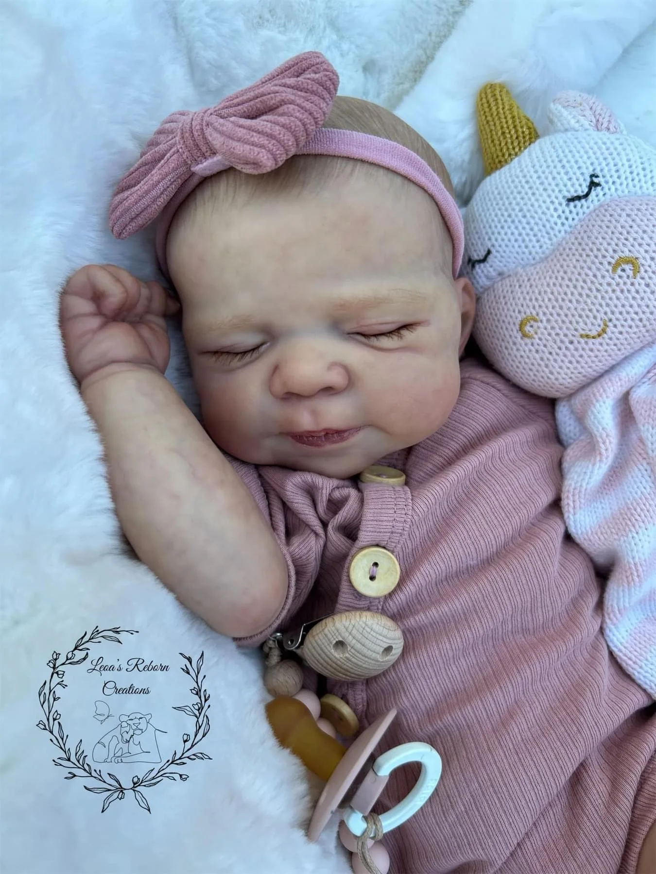 NPK Bambola rinata per neonato da 19 pollici - Pascale Corpo morbido Pelle 3D coccolosa realistica Strati multipli Pittura Tocco realistico