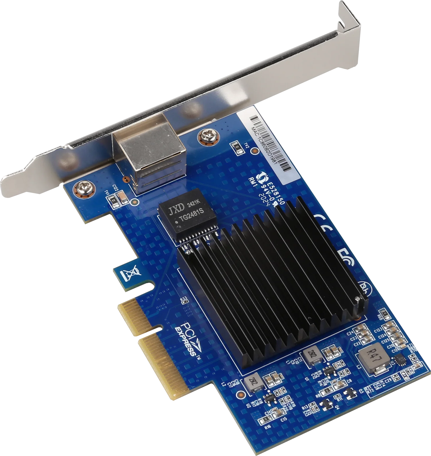 Сетевая карта 10G PCIe3.0-4X 10G/5G/2,5G/1G RJ45 5-скоростная многогигабитная карта Sever Lan PXE