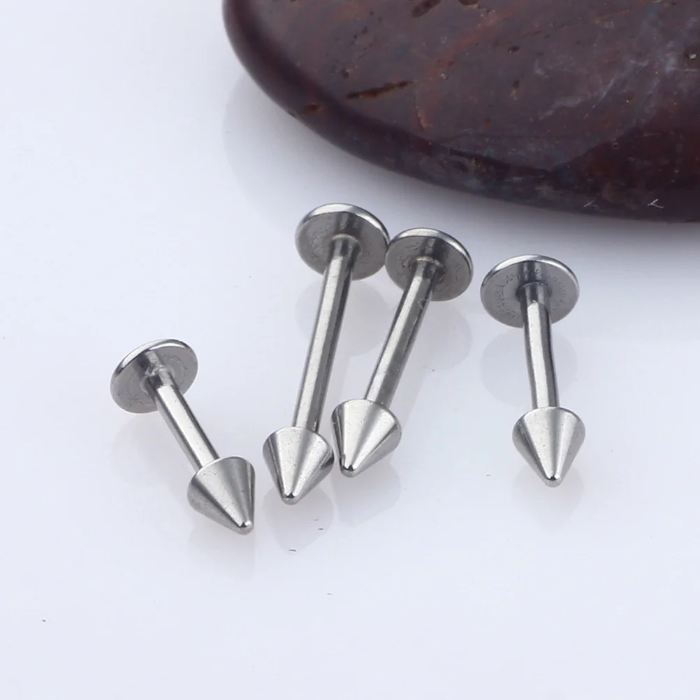 

120Pcs Stainless Steel Body Piercing Jewelry Set Smooth Hypoallergenic Navel Rings for Women Fashion Belly Button Rings Silver