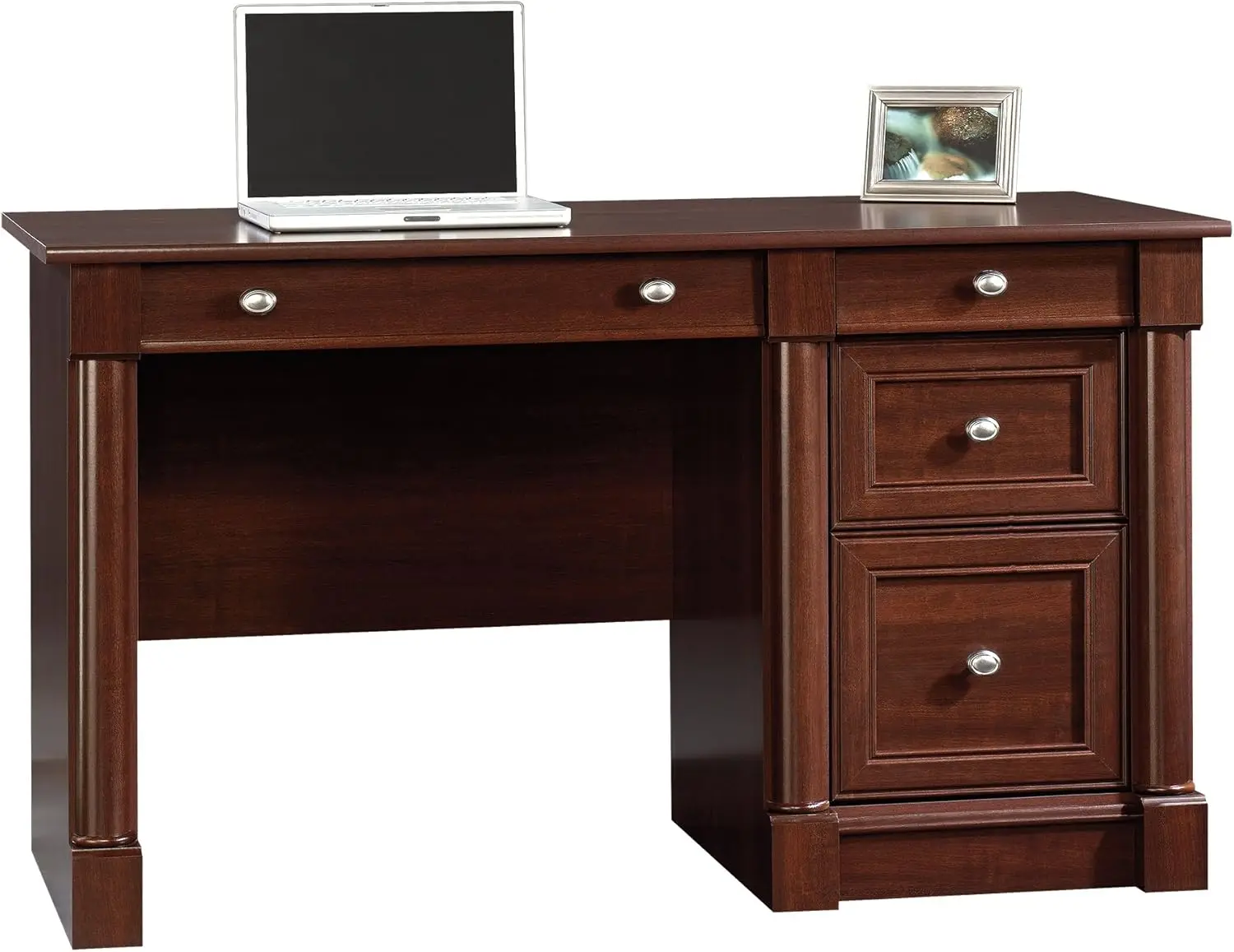 Sauder Palladia Computertisch, Select Cherry Finish