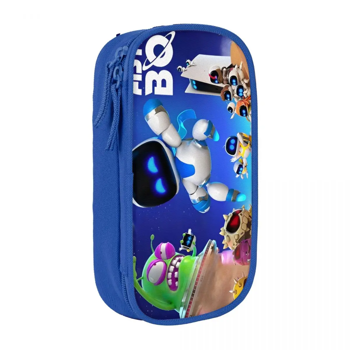 Cool Pencil Case A-Astro-Bot Cartoon Robert Pencil Box School Pencil Cases Boy Girl Canvas Design School Stationery