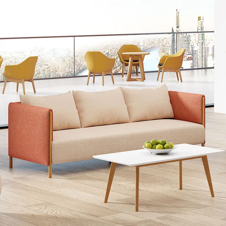 & Hotel Lobby Reception Area Leisure Couch Chair and Table Set Luxury Hotel Furniture Public Area Sofa Set Office Sofa