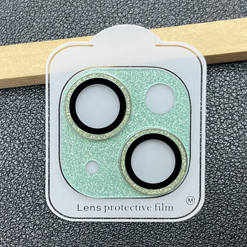 Bling Metal 9H Tempered Glass Camera Protector for iPhone 15 Pro Max Plus 14 Glitter Alloy Shield Lens Rings Cap Full Cover Film - Image 13
