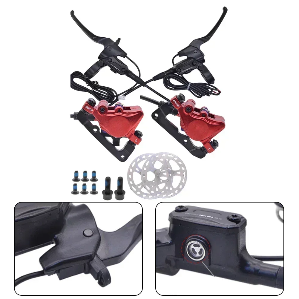 Shift Sensor Reliable Power Off Brake for Electric Bicycles and Scooters Front and Rear Hydraulic Disc Brake Kit