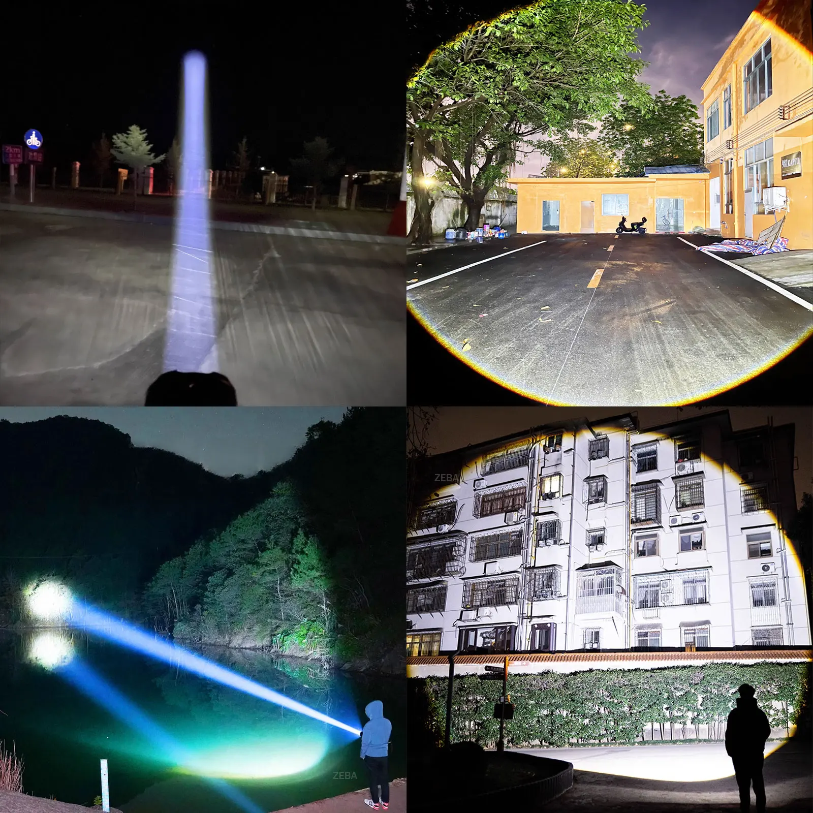 20000000LM Most Powerful LED Flashlight Rechargeable Type-c Flashlight Long Range 2000M Tactical Torch Light For Fishing Hunting