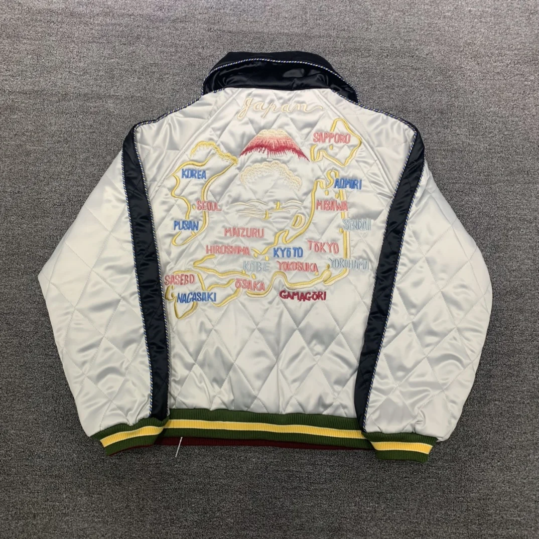 

Kapital Kountry Hoodie Jaet New Model with Horizontal Yuzawa Map Embroidery Cotton Sweatirt Outerwear for Youth Casual Wear