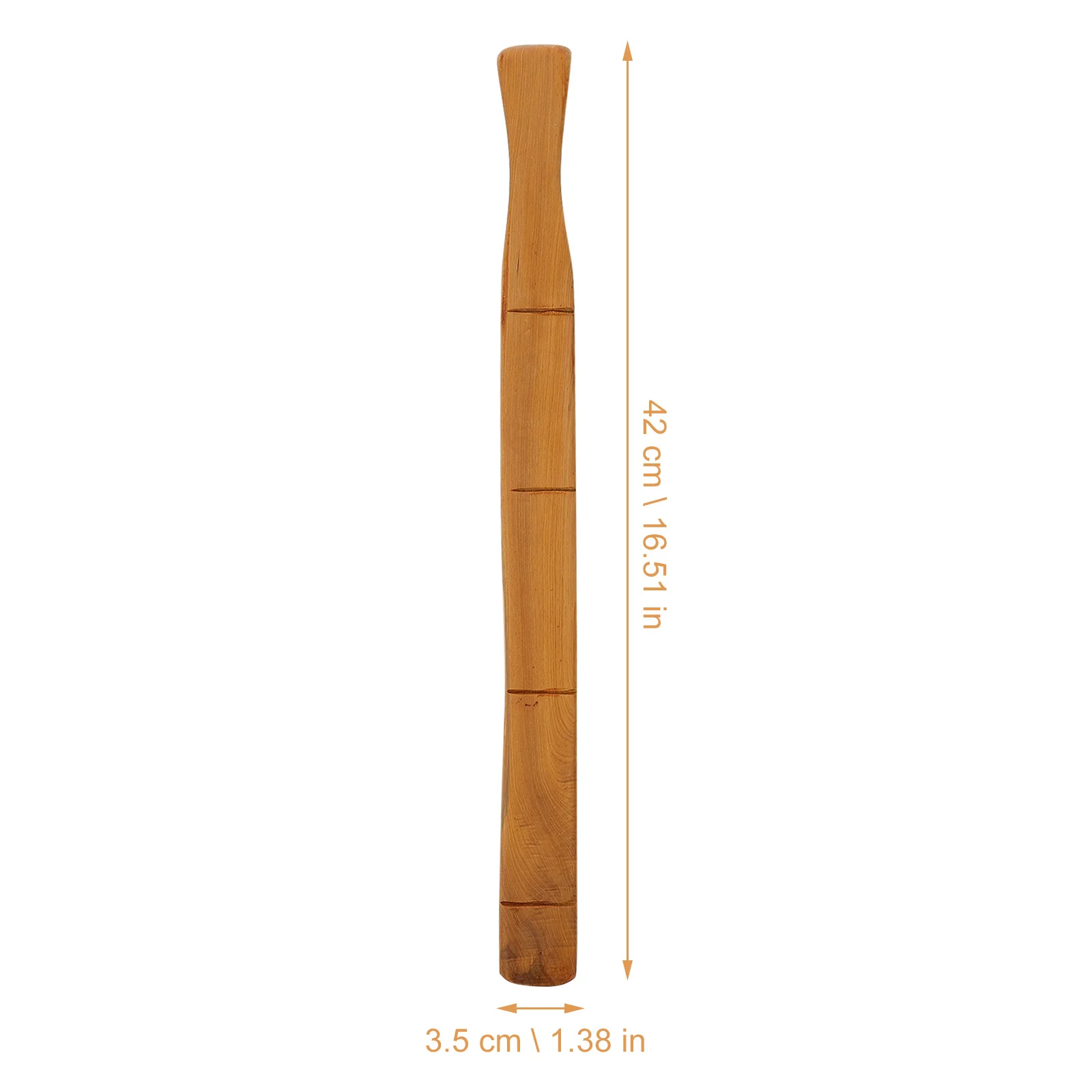 1 pçs prático volta scratcher alça longa de madeira durável portátil corpo coçar ferramenta anti coceira massageador relaxamento