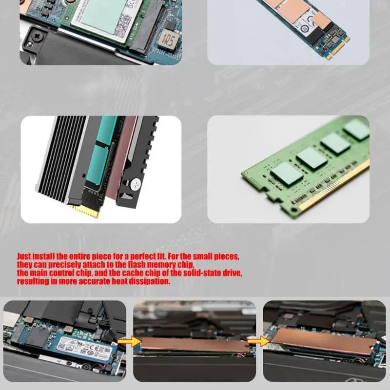 

Metal Cooling Solution For M.2 2280 Solid States Drive Quiet Operation And Thermals Management In Computings