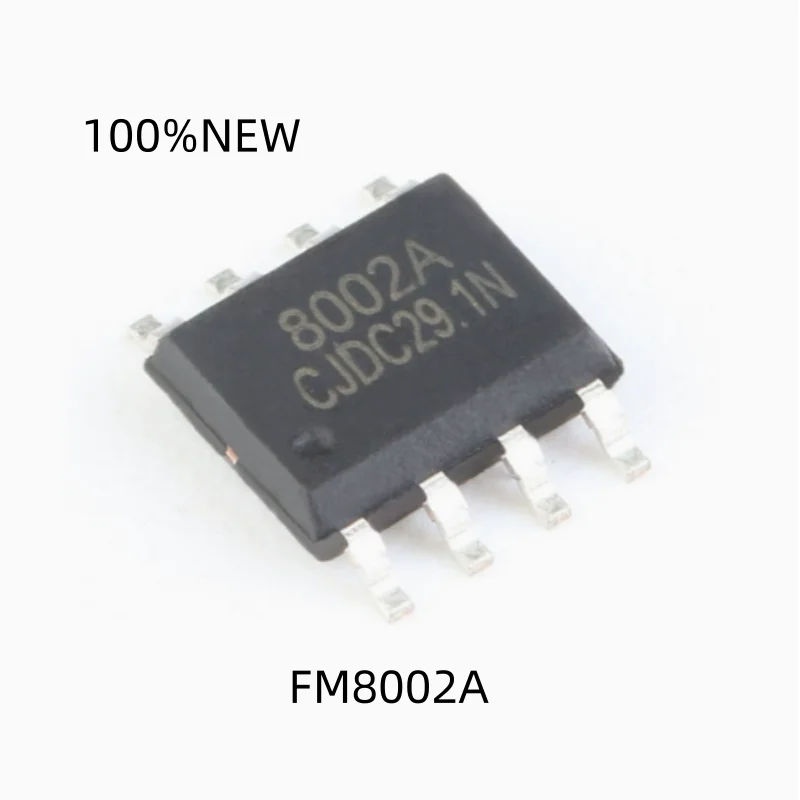 (100 Pieces) 100% New 8002A Fm8002A Sop-8 2W Universal Audio Amplifier Ic Chip Compatible with Lm4871