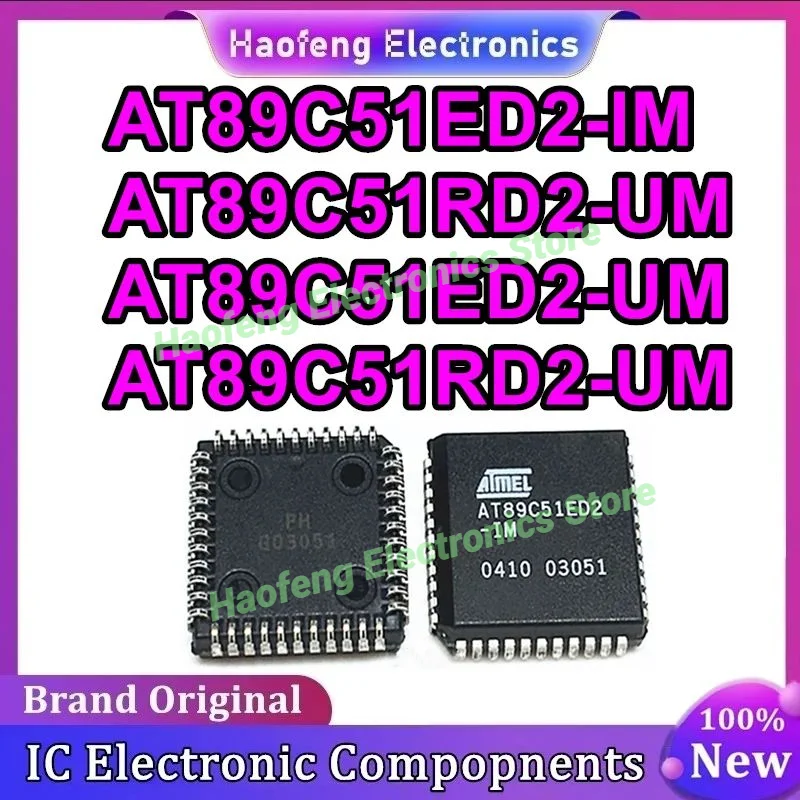 

AT89C51ED2-IM DIP40 AT89C51RD2-UM QFP44 AT89C51ED2-UM AT89C51RD2-UM Чипсет PLCC IC Новый на складе