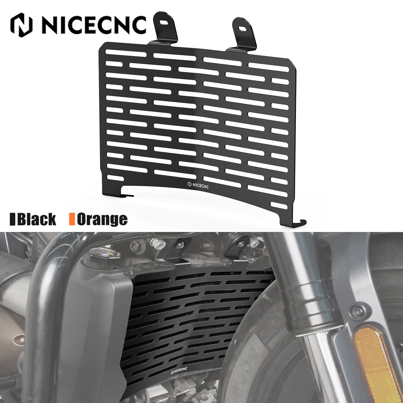 

For Harley Sportster S RH1250S 21-24 NICECNC Radiator Shield Guard Protector Grille Cover RH1250 S RH 1250 S 2021 2022 2023 2024