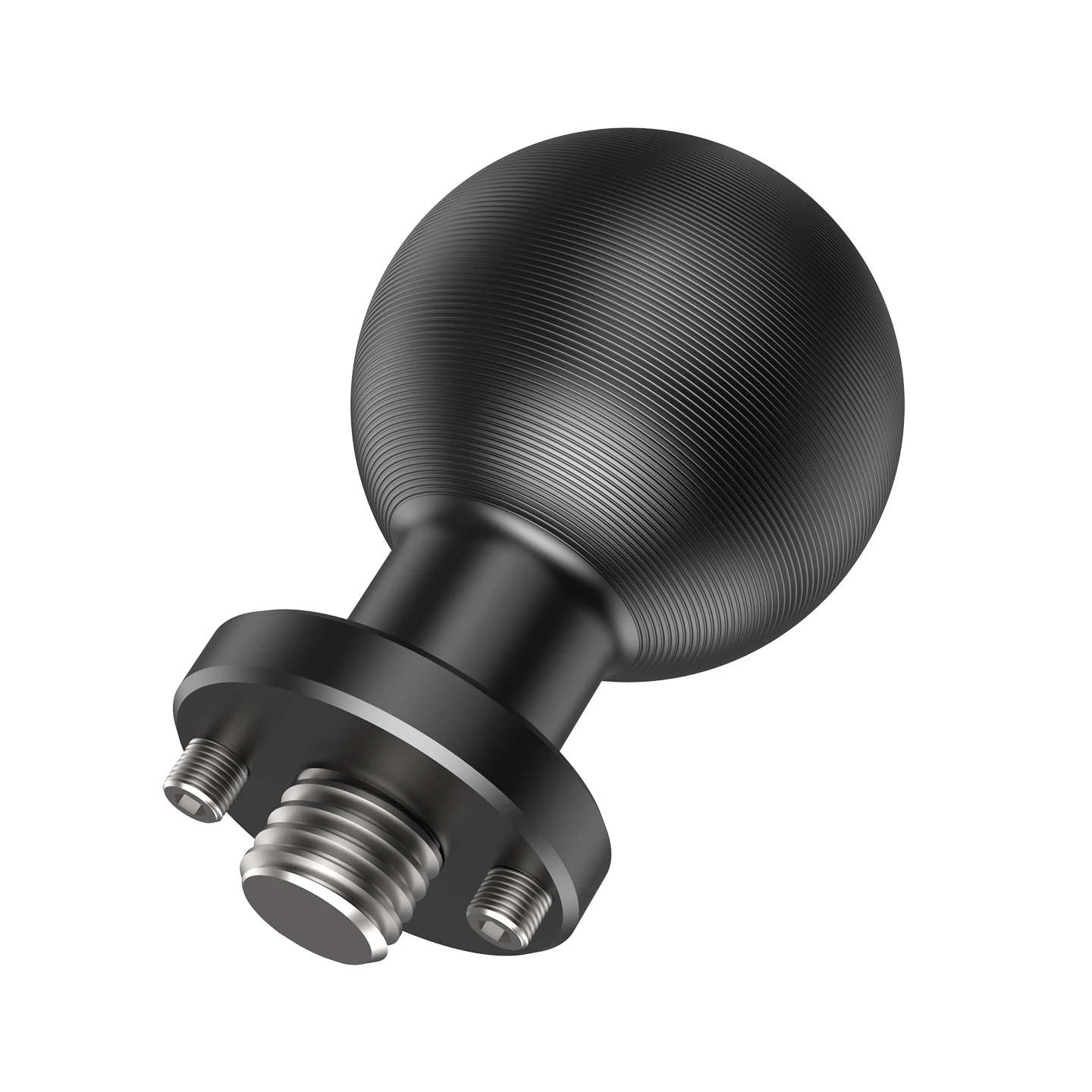 1/4 M6 Schraube Edelstahl Bolzen 1-Zoll Kugelkopf Adapter Anti Slip Gummi für Motorrad Fahrrad Telefon Halterung Gopro Zubehör
