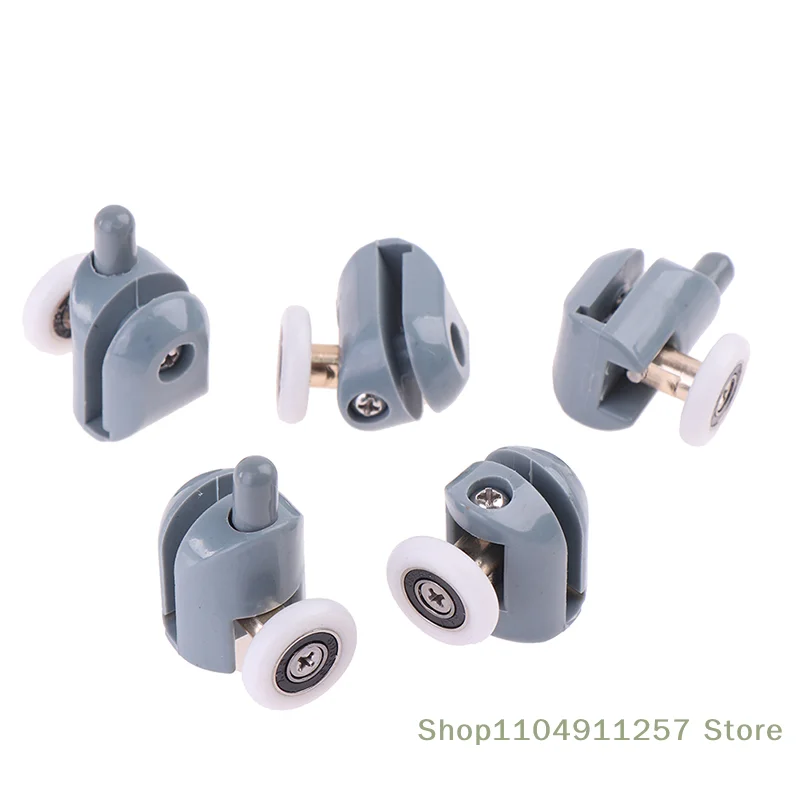 

4pcs Shower Rooms Cabins Pulley Shower Room Roller Runners Wheels Pulleys New