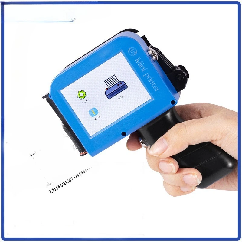 Mini small can concave convex surface production date shelf life QR code printer inkjet printer