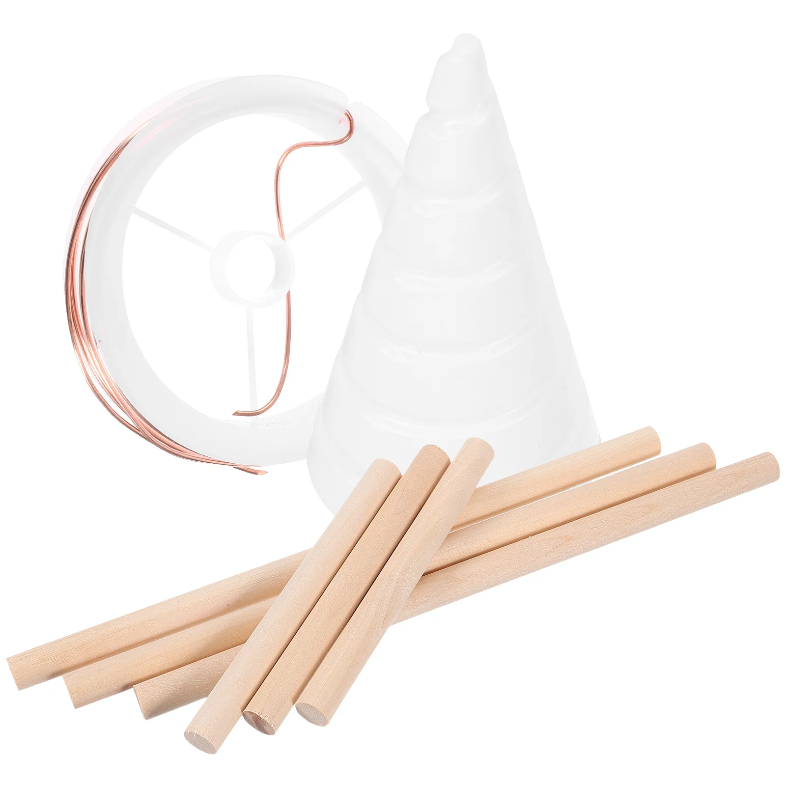 1 satz 1 Set Garten Kupfer Draht Antenne Kit Mit Wicklung Werkzeug Stangen Für Elektrokulatur Pflanzen Wachstum Diy Gartengeräte