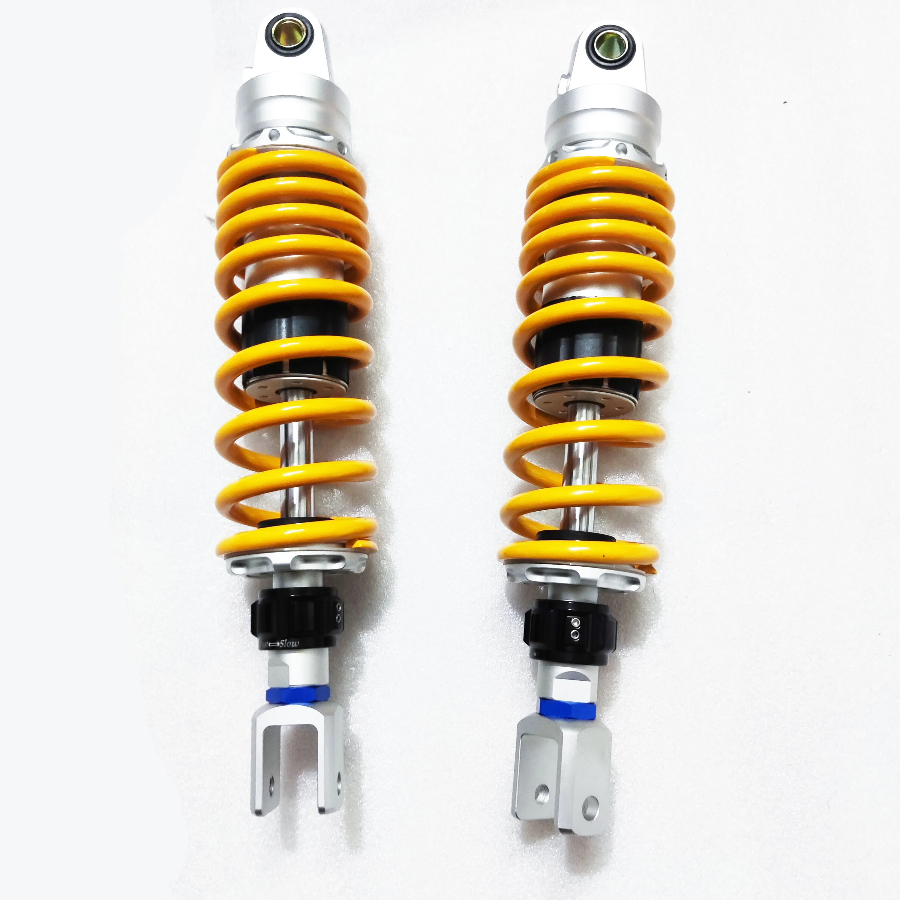 

7mm Spring 320mm 340mm Universal Rear Suspension Adjust Damping Motorcycles Shock Absorbers for Honda Yamaha Suzuki Kawasaki