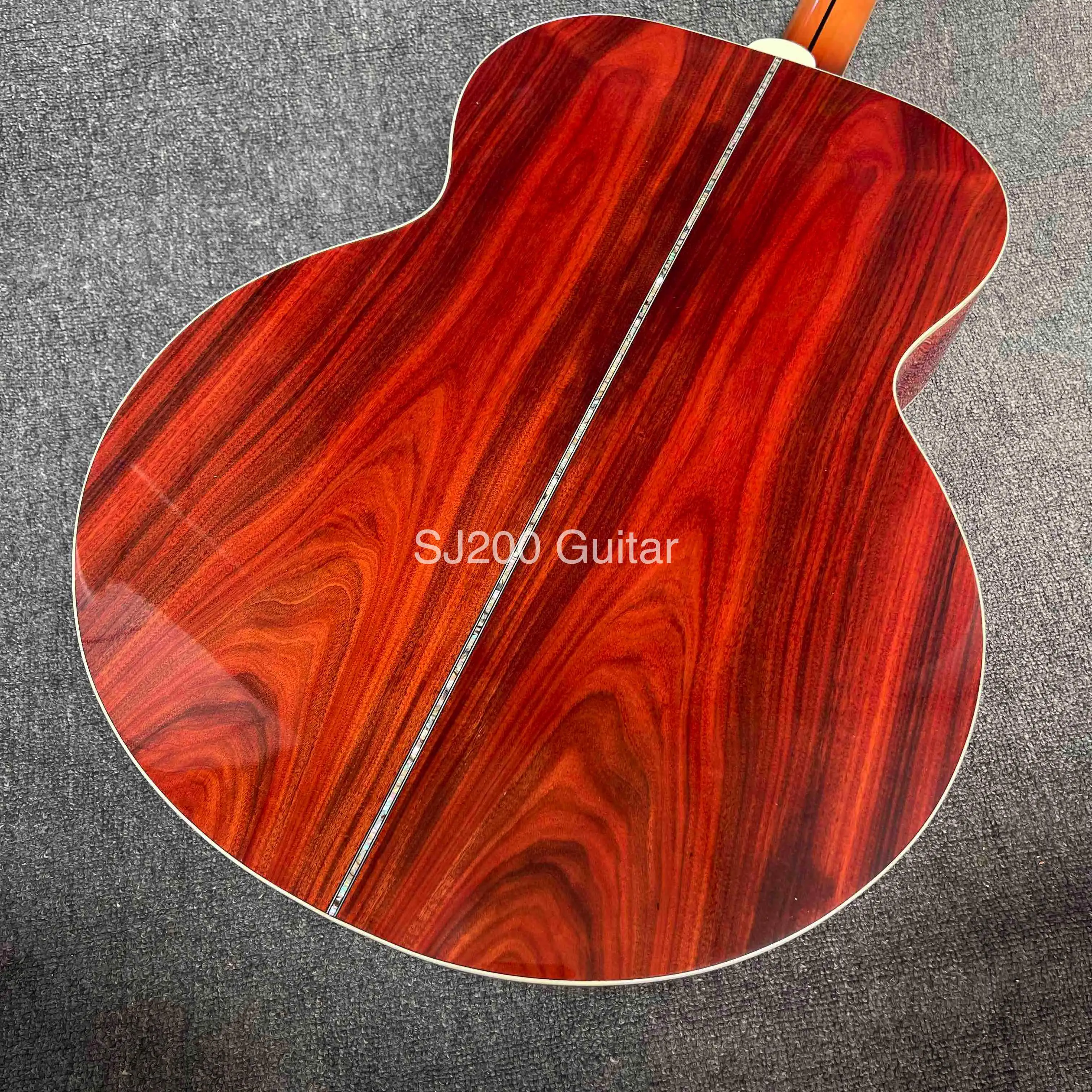 Custom GB SJ-200 Style Cocobolo with Double Pickguard acoustic guitar