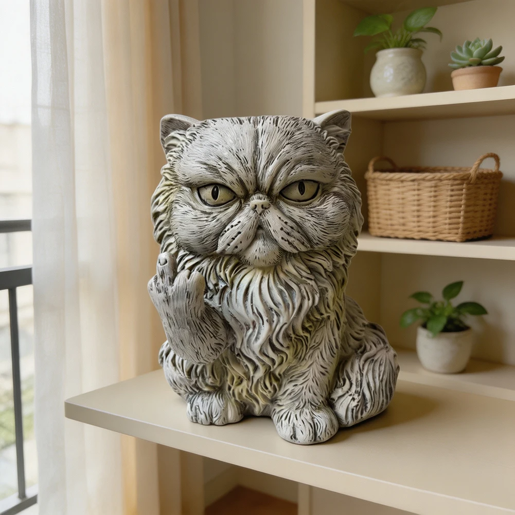 Resin Animal Flower Pot Stable Base Ensures It Won't Tip Over Easily. Dorm Room Funny Home Decor