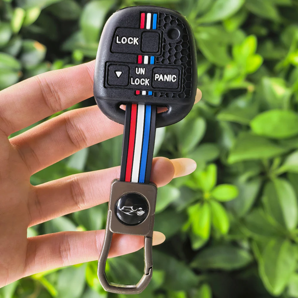 Silicone Key Case Cover Keychain For Toyota Land Crusier FJ Cruiser For Lexus ES GS LS RX SC LX RX400h ES330 RX330 GS300 GS430