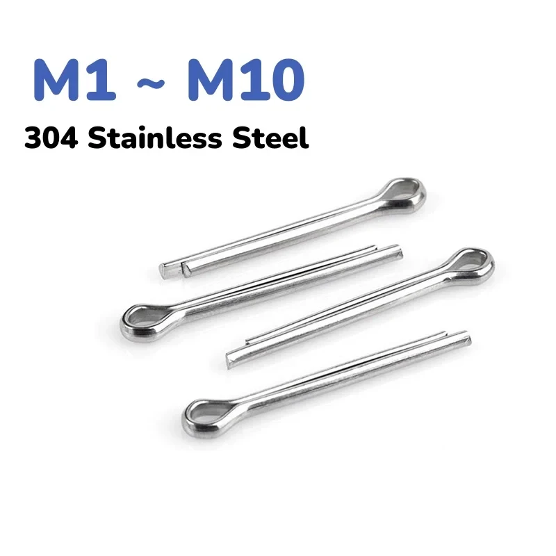 Anti Rust U Type Hair Clip Cotter Pin Elastic Fastening Positioning Split Pin Multiple Sizes M1 To M10