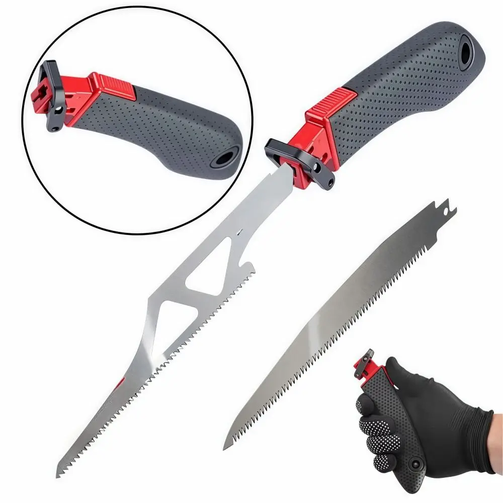 Universal Interface Reciprocating Saw Manual Handle Plastic Comfort-Grip Handle Saw Ruler Handle Portable Anti-Slip