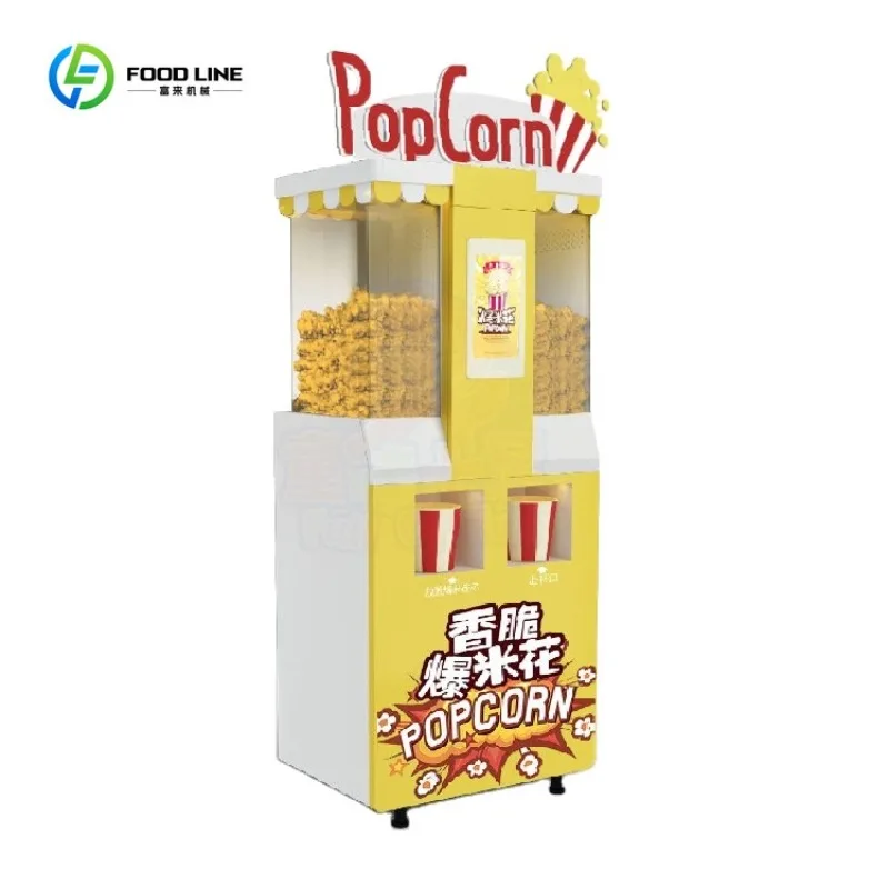 

Mini Single Automatic Hot Food Popcorn Machine for Sale in Vending Machine