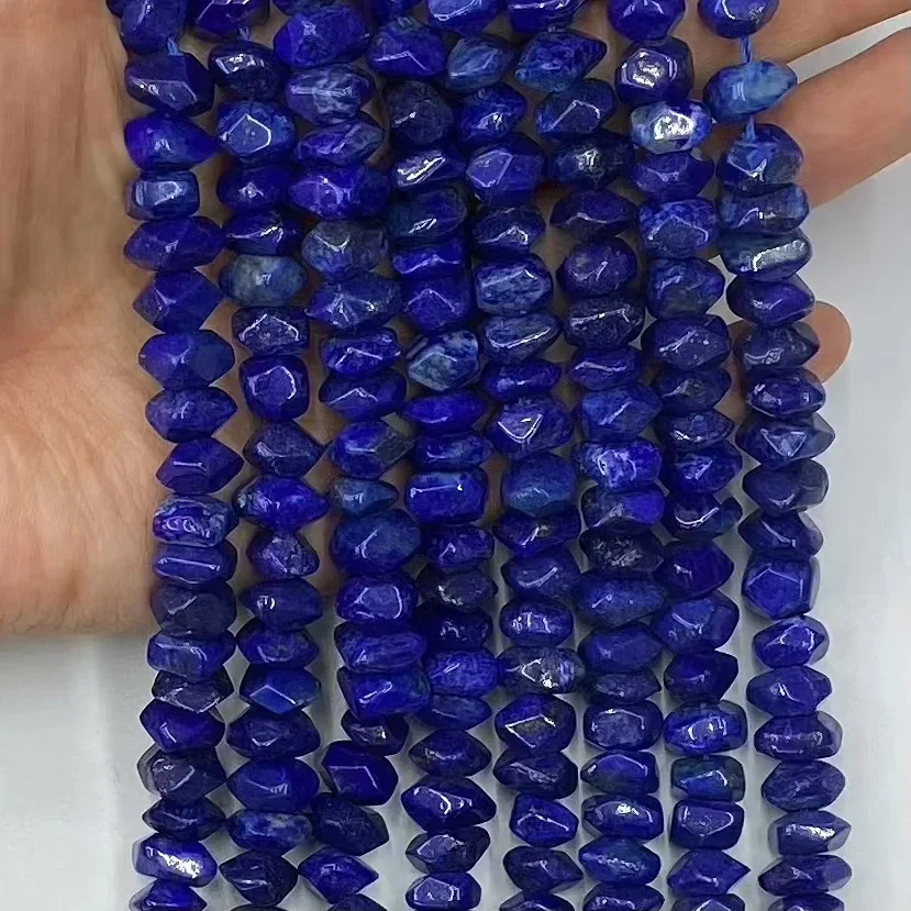 

AAAA нерегулярный синий лазурит DIY ожерелье браслеты натуральный драгоценный камень кристалл самородок чип свободные бусины для изготовления ювелирных изделий оптом
