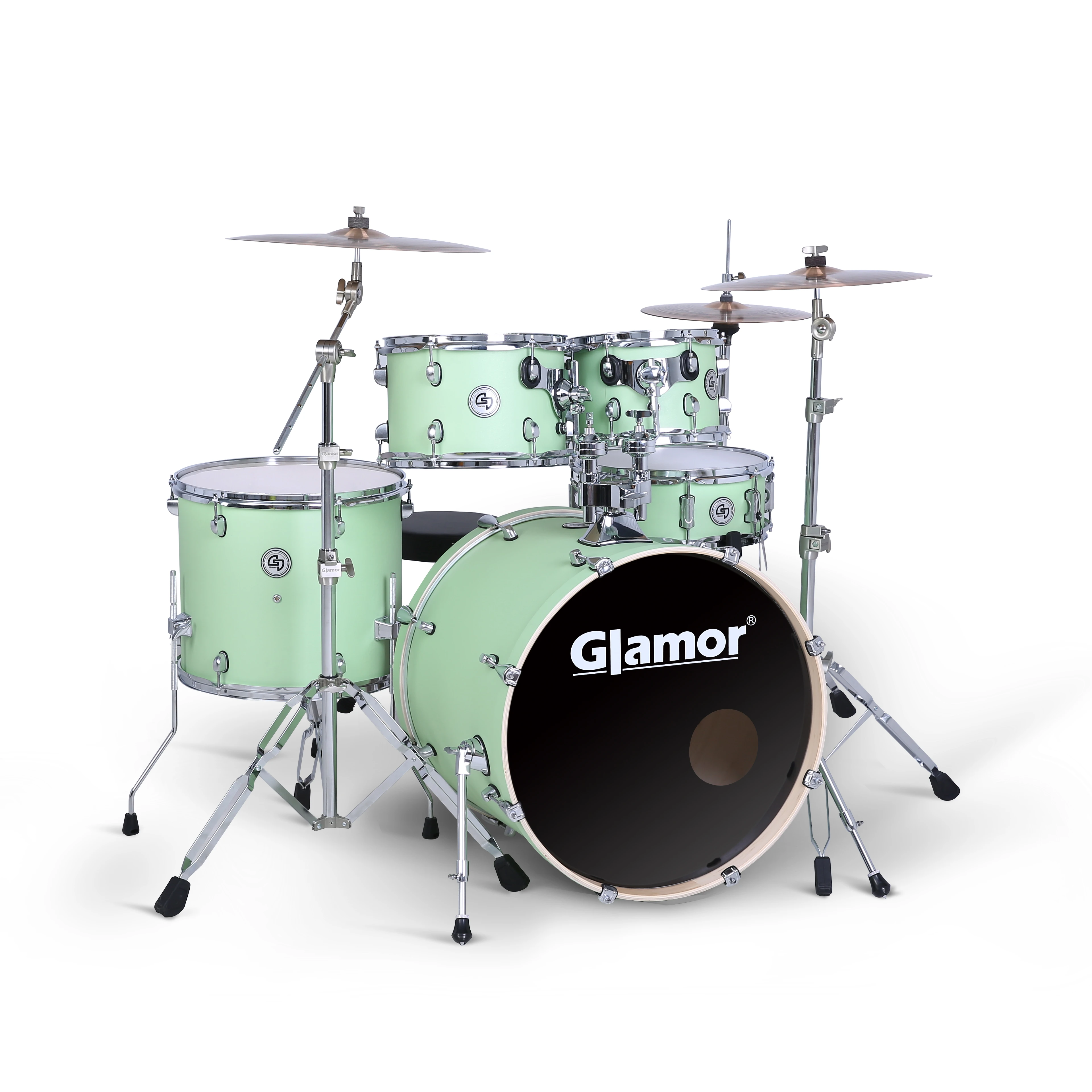 

Glamor Drum Musical Instrument K1 Knight Series Professional Modern Drum Kits for Adults and Kids