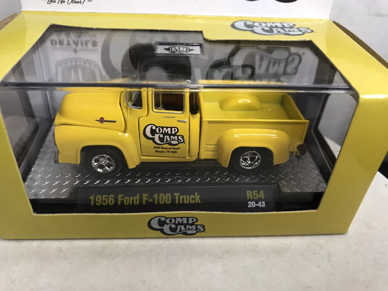 M2 Machines 1/64 1956 ford f100 truck comp cams Collector Edition Metal Diecast Model Race Car Kids Toys Gift