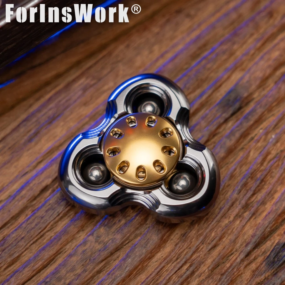 

METALOTUS EDC Фиджет-спиннер для бусин 8 мм, сенсорная игрушка-спиннер для пальцев, металлические фиджеты