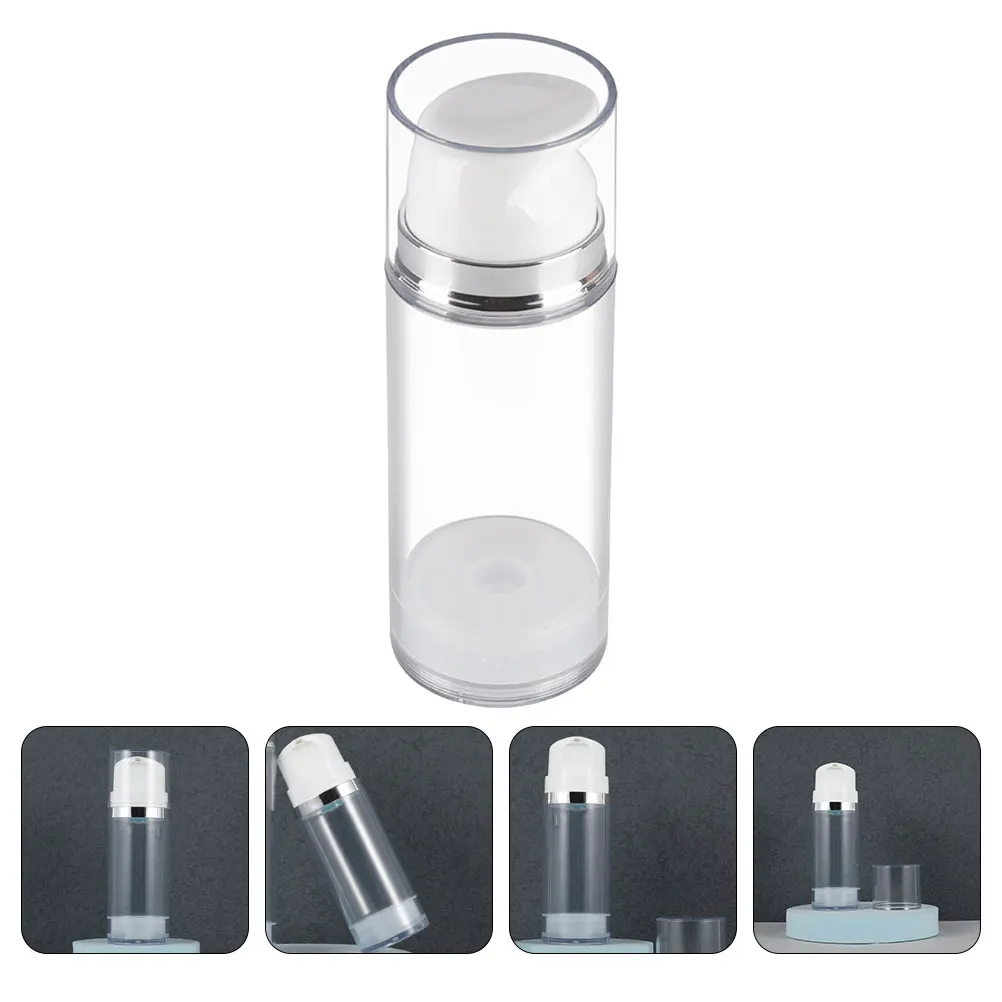 

Refillable 100Ml Transparent Plastic Travel Leakproof Portable Skincare Containers Lightweight Toiletry Squeeze Bottles For