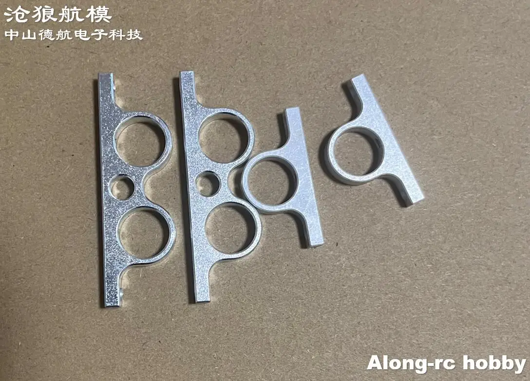RC Airplane Gas Jet Plane Models DIY Aircraft Part-- 2pcs Ball Valve Aluminum Fixing Seat Motor Mounting Holder
