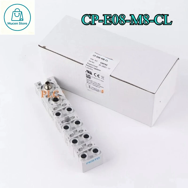 1PCS Brand New Fst CP-E08-M8-CL 538788 CPI Input Module 8 Digital Inputs 24V DC In Box Fast Delivery