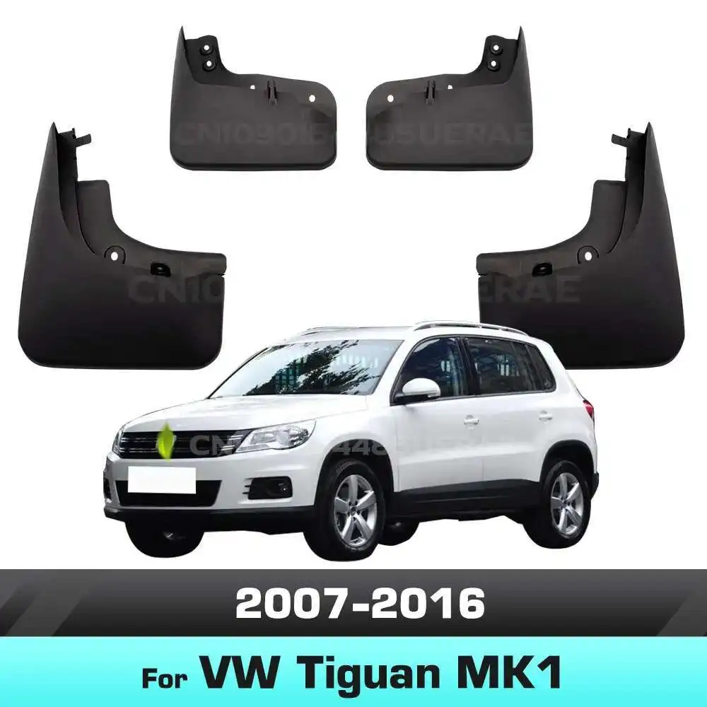 

For Volkswagen VW Tiguan 2007 2008 2009 2010 2011 2012 2013 2014 2015 2016 Fender Mudflaps Splash Guards Mudguards Mud Flaps car