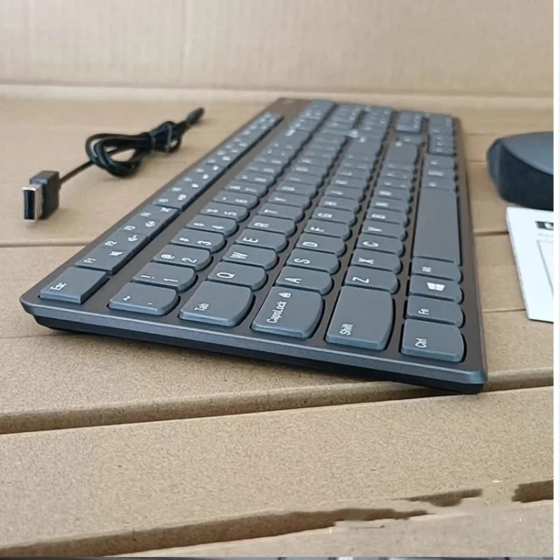 Wireless Keyboard Mouse Set KBRF5C71 Charging Keyboard for Lenovo YOGA A940 All-in-One USA UK French German Traditional Layout