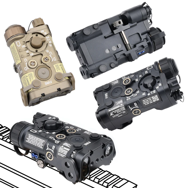 

WADSN Tactical Metal L3 NGAL Red Green Blue IR Laser Sight Visible Laser Box Airsoft Hunting Lamp Fit 20mm Picatinny Rail