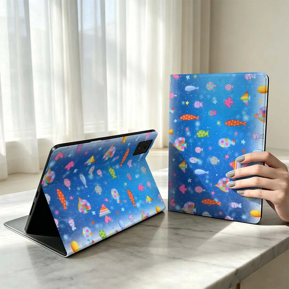 School Fish Pattern For Lenovo Xiaoxin Pad Pro Tab P12 P11 11 11.2 11.5 10.6 inch K10 M10 Plus Tablet Case Soft